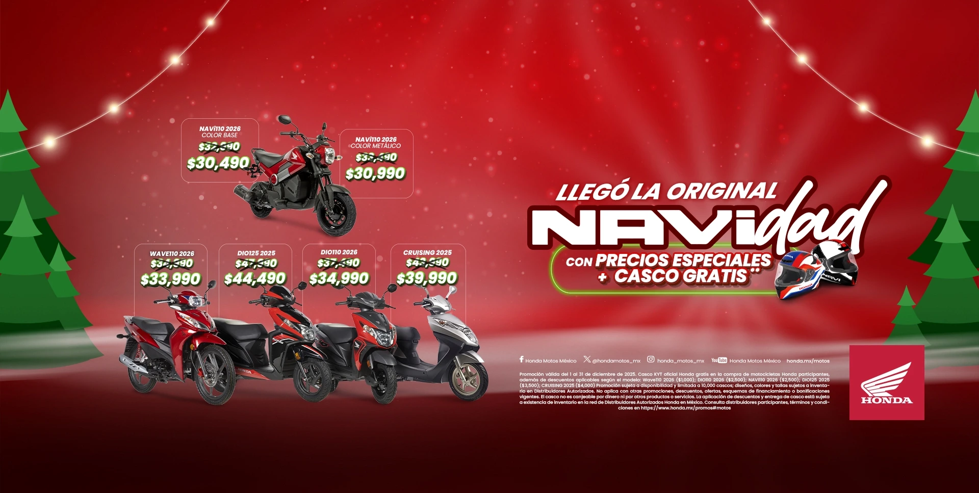 banner of NAVIDAD BAJA 2025
